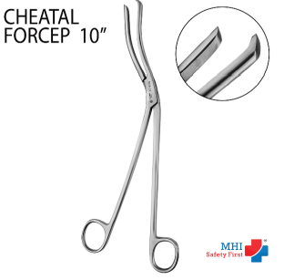 MHI Cheatal Forcep 10 inch